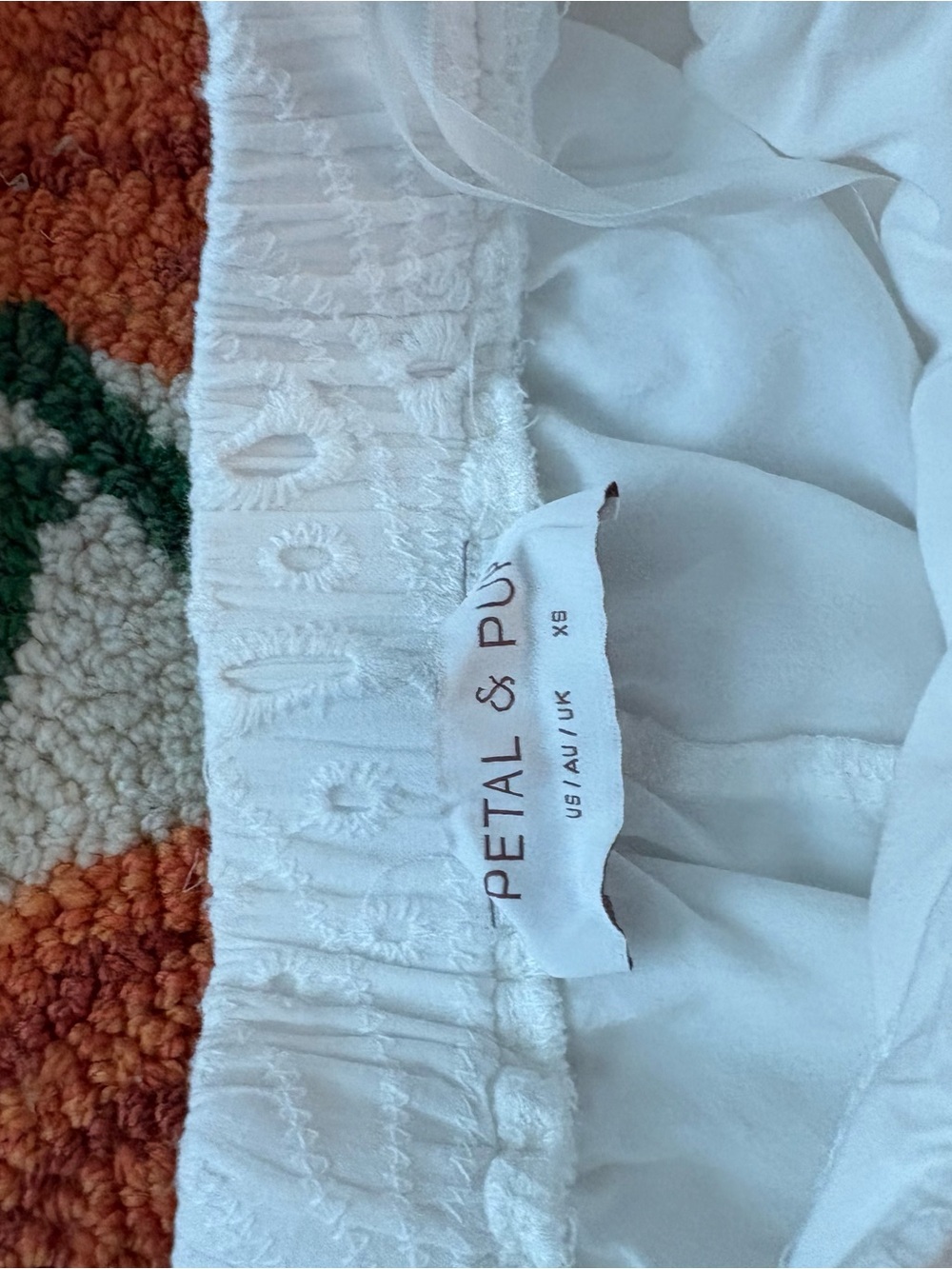 Petal & Pup White Eyelet Crop Top & Skirt Set - Picture 4 of 5